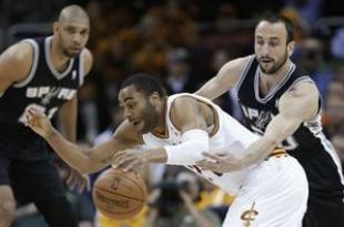 En la vuelta de Ginbili, los Spurs vencieron a Cleveland