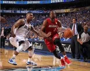 Wade y los Heat pisaron fuerte en Dallas