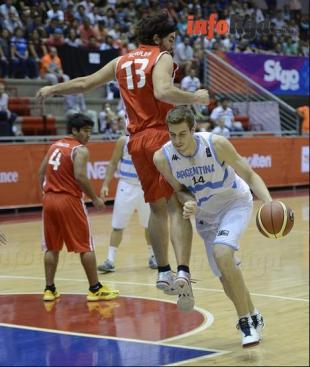 Argentina super a Chile y hoy define ante el mismo rival