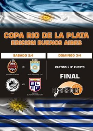 Se juega la Copa Ro de la Plata en Buenos Aires