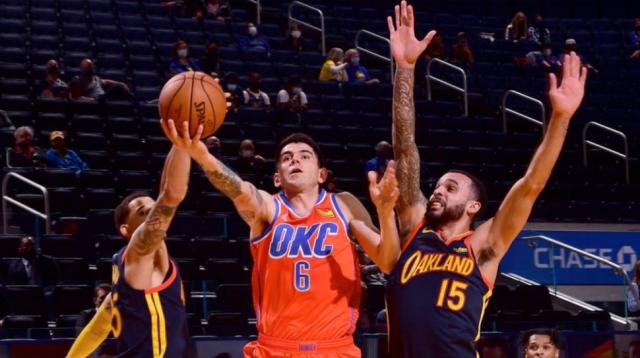 El Thunder no hizo pie ante Warriors