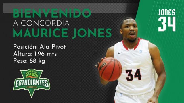 Maurice Jones es el nuevo jugador de Estudiantes