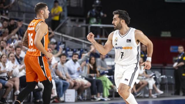 Con un Campazzo rcord, El Madrid qued al borde del campeonato