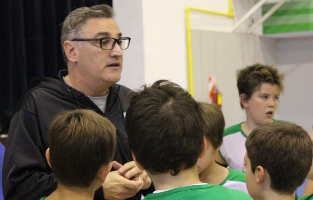 Julio Lamas en el campus de Gimnasia Indalo