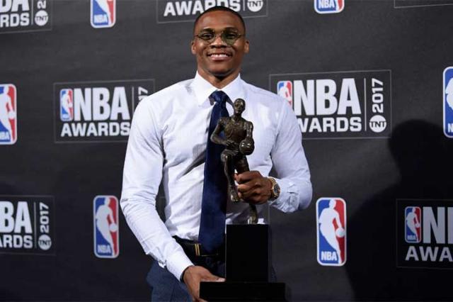 Russell Westbrook es el MVP de la NBA