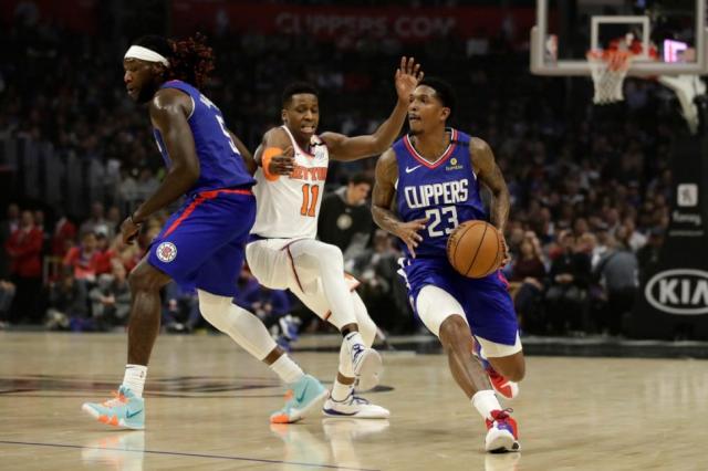 El tridente ofensivo de Clippers fue ms que los Knicks