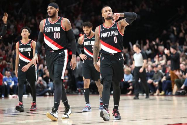 Damian Lillard dom a los Warriors