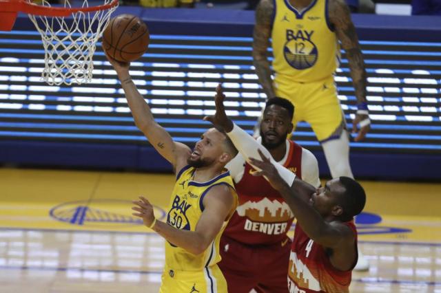 Curry fue una pesadilla para Campazzo y Denver