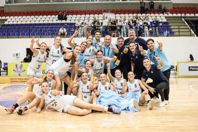 Las U17 se consagraron en el Sudamericano