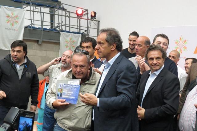 Pearol nombr como Presidente Honorario a Daniel Scioli