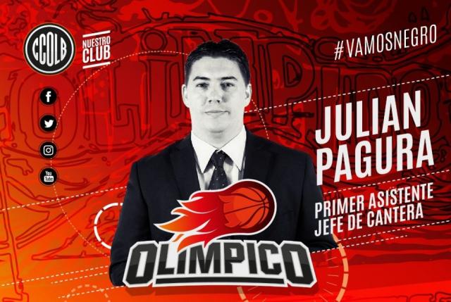 Julin Pagura desembarca en Olmpico