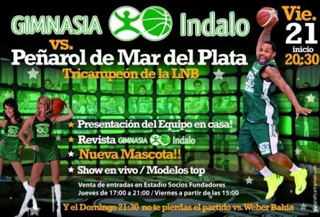 Gimnasia Indalo prepara un gran show