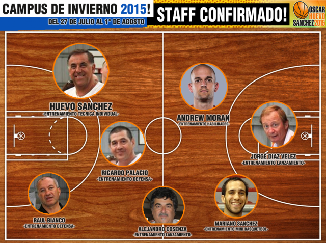 Campus de Invierno 2015 - Staff de lujo!