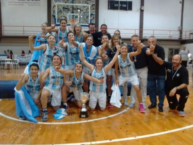 Argentina campeona del Sudamericano U14 Femenino!