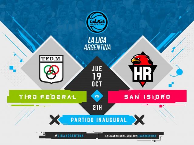 Arranca la Liga Argentina con Tiro Federal-San Isidro