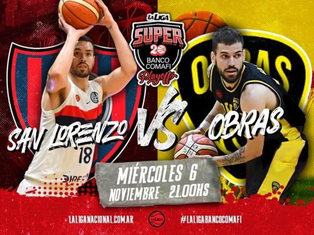 San Lorenzo - Obras Basket (Juego 2 - Cuartos de final)