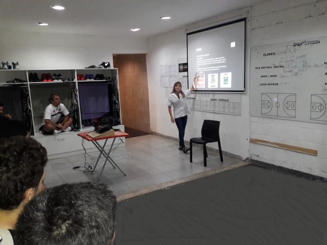 Charla informativa en Olmpico