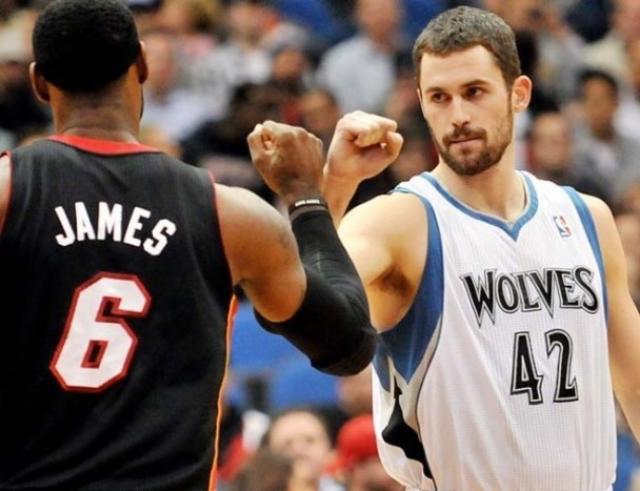 Kevin Love le cumple el sueo a Lebron