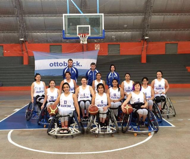 Se viene el debut de la seleccin femenina de bsquet en silla de ruedas