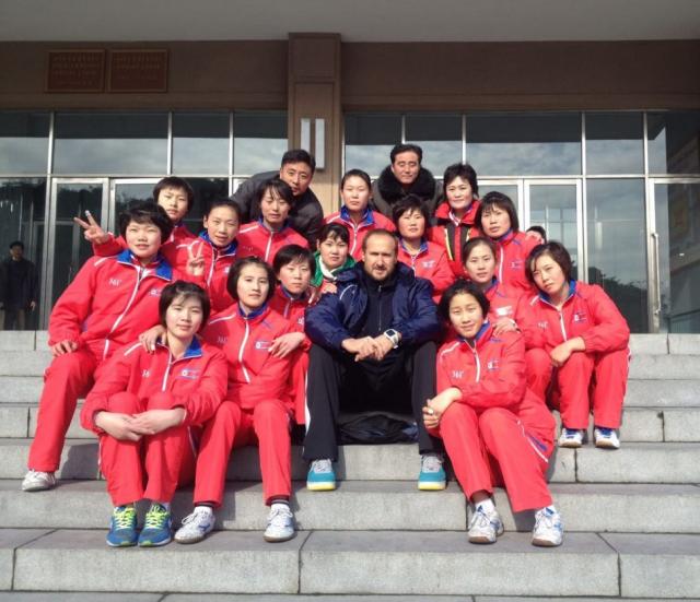 Cmo es entrenar bsquet en Corea del Norte