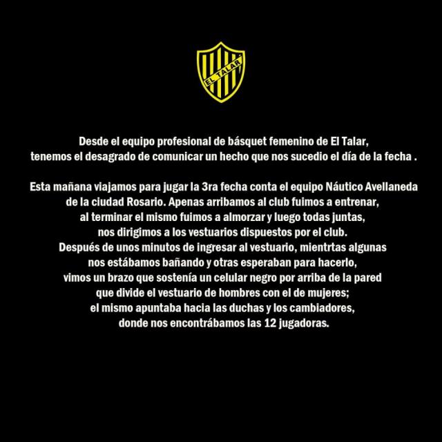 Repudiable hecho en el bsquet femenino