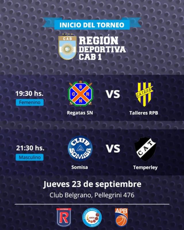 Se inaugura la Regin Deportiva Cab 1